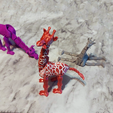 1.png STL file Clumsy Giraffe・Design to download and 3D print