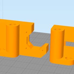 x_mount_inkl.bearing_upd.jpg Hesine M505 Anet A8 (Prusa i3) X-Mount incl. 8mm bearing (LM8UU) and belt tensioner (version with Z-rod screw mount at top)
