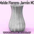 florero-jarron-m3-2.jpg Vase Mold M3