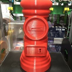 6-1.jpg Free 3MF file Replica of Ovaltine Coin Bank・Object to download and to 3D print, MaquinaES