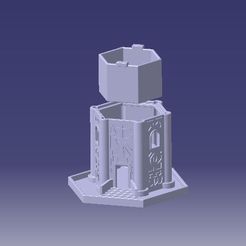 CASTLE-2.jpg Fichier STL Pot de château・Plan à imprimer en 3D à télécharger, Deepak_Spinta
