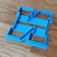 Varsity-N.jpg Archivo STL Varsity Style Letter N Cookie Cutter・Diseño para descargar y imprimir en 3D