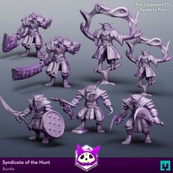 Syndicate-of-the-Hunt.jpg Fichier 3D Syndicat de la chasse・Objet pour impression 3D à télécharger