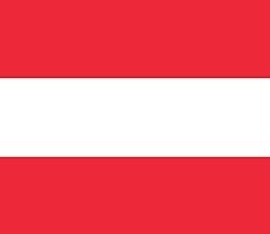 Flagge_Oesterreich.jpg 3D Austria flag with frame 3-piece