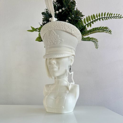Miss Nutcracker Planter