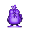 Shock Chicken – 3D Model for Printing.stl Shock Chicken - 3D Model for Printing