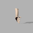 F6.png Right Wrist and forearm splint - Splint for right wrist and forearm