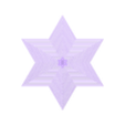 ConcentricStar6Point.stl Concentric Shapes