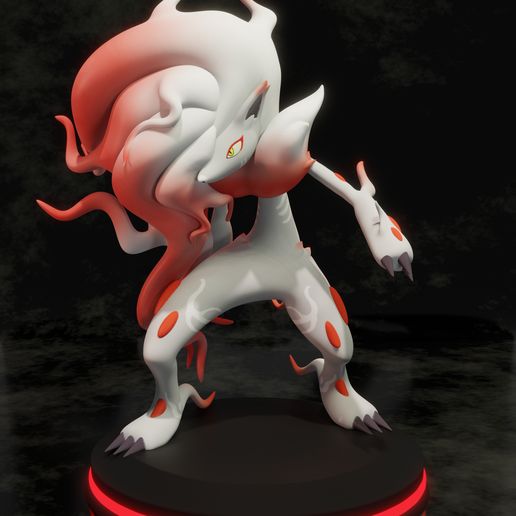 🐉 pokemon hisui zoroark・ STL File for ・Cults