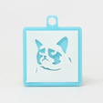 Capture_d__cran_2015-08-14___09.32.49.png Free STL file Grumpy Cat Silhouette Keychain・3D printable model to download