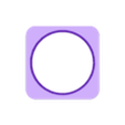 1 inch square shell.stl MODULAR - Schnappmontage-Abstandhalter