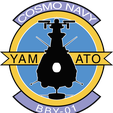 yamato_badge.png Space Battleship Yamato Badge (Multi-Color)