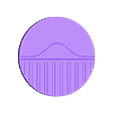 Coaster_Jefferson.stl Free STL file American Architecture Filament Insert Coaster Set・3D printer design to download