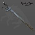 1.jpg ATTACK ON TITAN SWORD 3D MODEL FOR COSPLAY