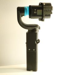 IMG_7540.JPG Free STL file Sony Action Cam Handheld Gimbal・Object to download and to 3D print