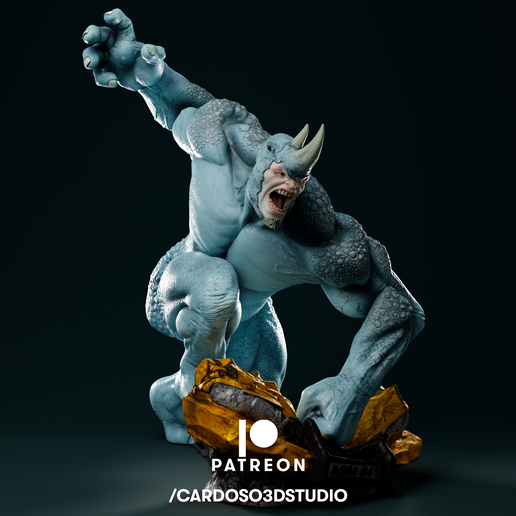 0002.png Nashorn 1/6 Statue