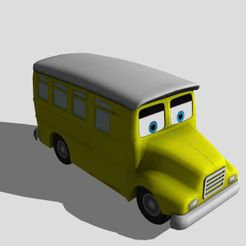 transport_pack_0001.jpg 3D file School Bus・Template to download and 3D print