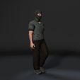 4.1.jpg Animated Gang Man-Rigged 3d game character Low-poly 3D model