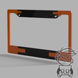 orangeblackBack.png Witch switch - License plate cover USA