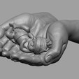 Baby_Hand_21.png hands carrying sleeping baby