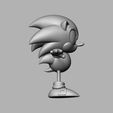 Pop-3D-Bank-Sonic1-b.jpg Sonic the Hedgehog (T Pose) - 3D-Druck Modell mit Textur