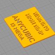 Immagine.png ANYCUBIC i3Mega Head Sticker
