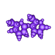 Maltose_Single_Extrusion.stl Sugars / Carbohydrates / Monosaccharides & Disaccharides