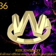 InShot_20260619_145614687.jpg Initial Letter W Ring Style 4 Model RJ_336
