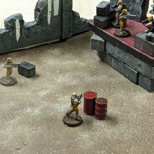 🦶 FEET FIRST INTO HELL: Conscript DROP Troops・ 3D File for ・Cults