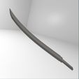Katana-sword-(7).jpg Weapon Katana Sword OBJ STL FBX 3d model Design in Solidworks 3D model
