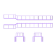 minitrix GE U28-C rail set.stl Minitrix GE U28-C Rails N Scale