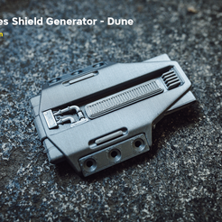 0001.png Free 3D file Atreides Shield Generator - Dune・3D print design to download