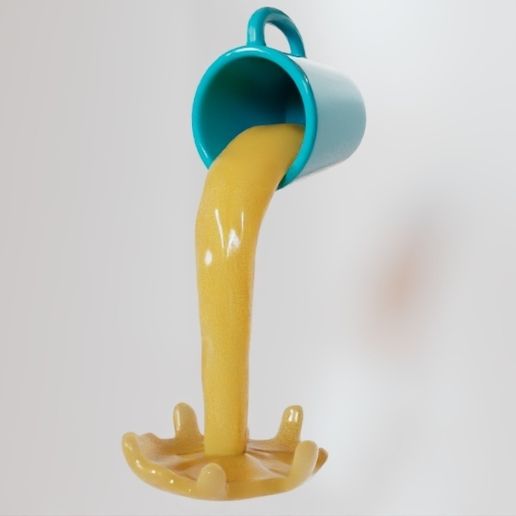 🔦 Floating Cup・ STL File for 3D printing・Cults