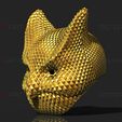 default.131.jpg Squid Game Mask - Boss Mask Cosplay 3D print model