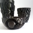 IMG_20190914_121657.jpg Free STL file Alien Pottery Collection・3D printer design to download