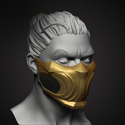 3D file Sub Zero mask from MK1 - Neijin 🕹・Design to download and 3D  print・Cults