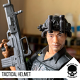 16.png Tactical Helmet for 6 inch action figures