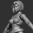 ZBrush-Document1.jpg Blue Mary King of Fighters