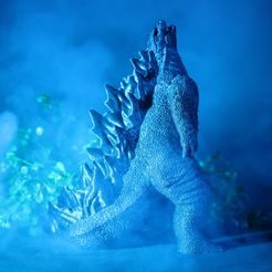 IMG_1888.JPG Fichier STL gratuit Godzilla ! Aucun support !・Plan pour imprimante 3D à télécharger
