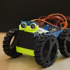 M Second - P1.jpg 3D file M Second - Robot Car・3D printable model to download