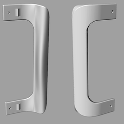 koelkasthandvat.png Free STL file refrigerator or freezer handle・3D printer design to download