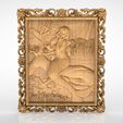 rusalka.90.jpg Mermaid 3d STL models for CNC router Mermaid art, decor nixie stl,  water nymph for cnc.mermaid decor for the sauna.CNC file.file for router