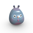 1.png Low Poly Hippo Cartoon - Playful 3D Printable Model