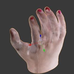texturing_test.jpg Free 3D file Hollies hand test texture・3D print model to download