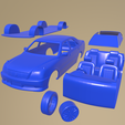 b28_005.png Archivo STL Toyota Crown Royal Saloon 2001 Imprimible Coche En Partes Separadas・Diseño imprimible en 3D para descargar