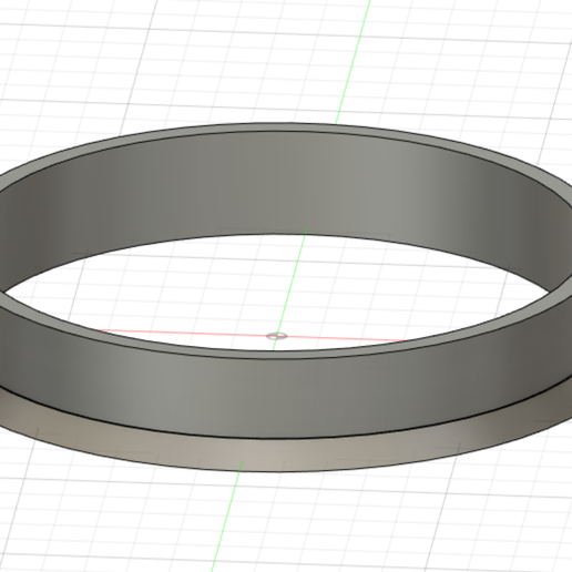 Hub centric ring 72,6mm - 79mm 3D model