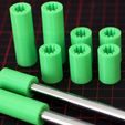 A_IMG_0644-2000.jpg STL-Datei Customizable Linear Bushing / Bearing - LM8UU, LM8LUU, LM12UU, LM12LUU, LM16UU, ... IGUS like kostenlos・Vorlage für den 3D-Druck zum herunterladen