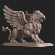 Gripho.1318.jpg Sculpture of a Griffin