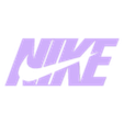 nikeaveclogo.stl Nike with logo.