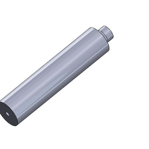 No-Support 6 mm Suppressor 3D model